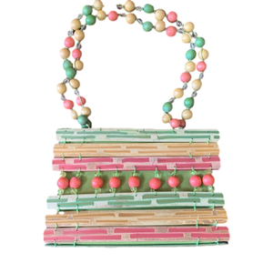 Whimsical Wooden Handbag